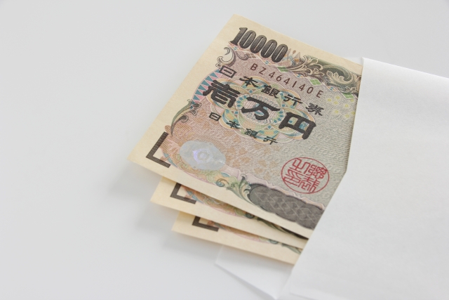 一万円札の束
