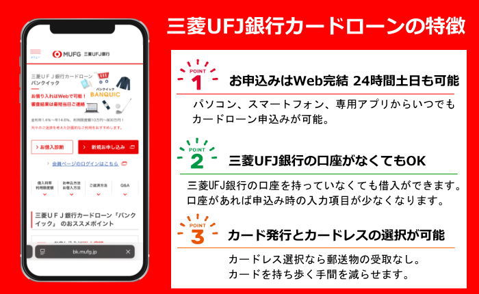 バンクイックの特徴画像